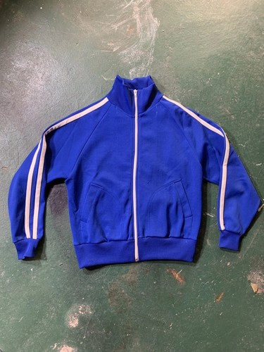 70s striped tennis jacket - striped,