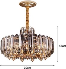 Modern LED Crystal Ceiling