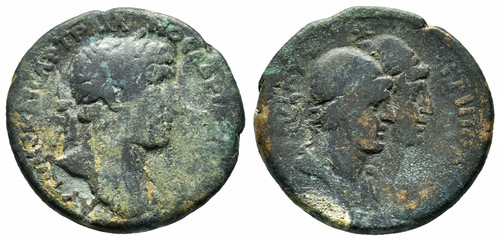 Hadrian ae25 tripolis - hadrian,