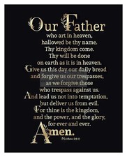THE LORDS PRAYER JESUS CHRIST