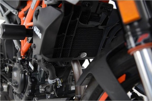 Radiator guard black - guard, ktm