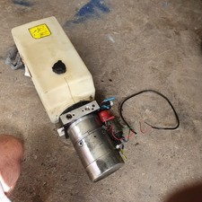 collect only24v Hydraulic Taillift / Tipper Pump  with reservoir 