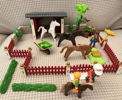 Playmobil horse stable fence - horse,