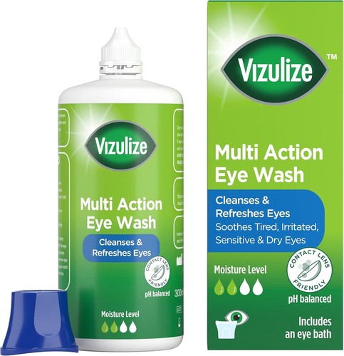 Vizulize eye wash for red - vizulize,
