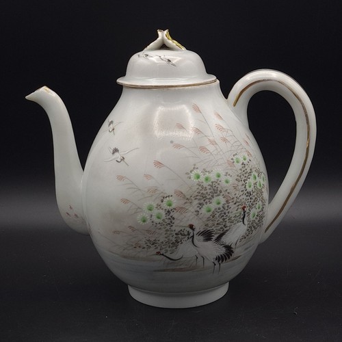 Kutani teapot japanese - kutani,