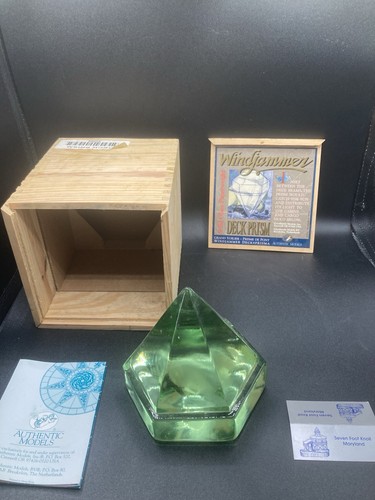 Windjammer green prism glass - prism,