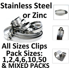 Hose clips stainless steel - clips,