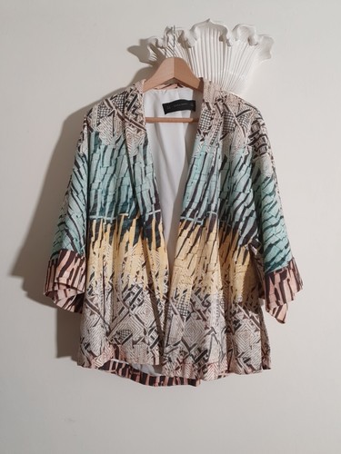 Zara open front multicoloured - zara,