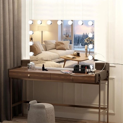 Hollywood large makeup mirror - large,