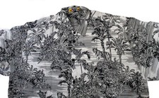 LOUD HAWAIIAN men' shirt White