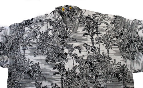 Loud hawaiian men shirt - hawaiian, men'