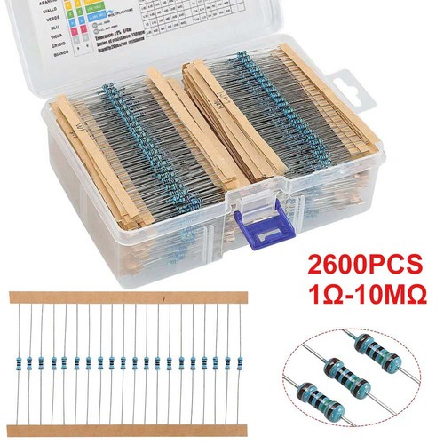 2600 pcs resistors assortment - 2600,