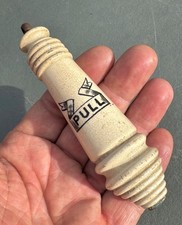 Genuine Victorian Toilet Lavatory High Cistern Chain China Ceramic Pull Handle