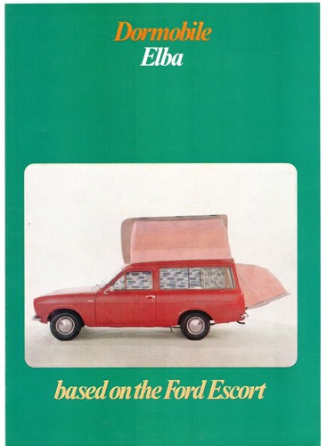 Ford escort mk1 dormobile elba - escort,