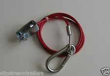 RED BREAKAWAY CABLE TRAILER PARTS FIT TO IFOR WILLIAMS INDESPENSION BRIAN JAMES
