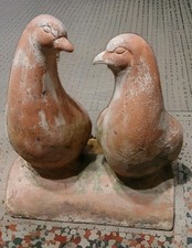 Old Terracotta figurural Pair