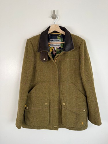 Joules tweed jacket size 14 - size, uk