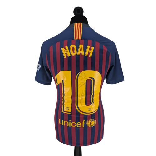Barcelona signed home football