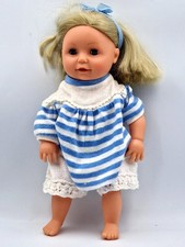 Tiny Tears 2002 Collectable Baby Doll UK Edition Blonde Girl Doll Licensing Int.