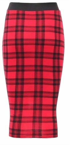 Plain bodycon pencil - plain, stretch