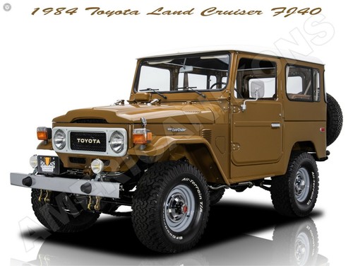 1984 toyota land cruiser 40 - 1984, fj-40