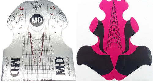 Nail form stickers - nail,