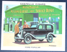 FORD POPULAR  Illustrated Card