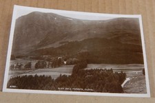 Postcard Scotland glen Doll Forests Clova  Angus Real photo   unposted v2