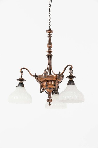 Antique three branch copper - xl,