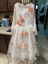 Disney Store Beauty and the Beast Belle Wedding Dress Costume Girls Size 7/8