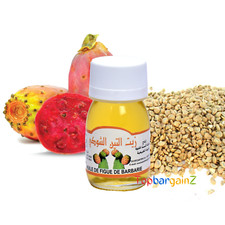 Moroccan Prickly Pear Seed Oil Pure Anti Ageing Skin Face Treatment Barbary Fig