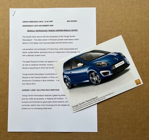 Twingo gordini renaultsport - twingo,