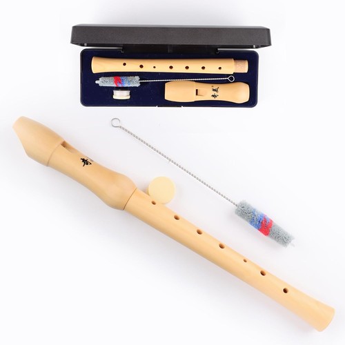 Soprano wooden recorder with - soprano,