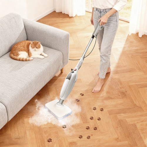 Portable floor steam mop - portable,