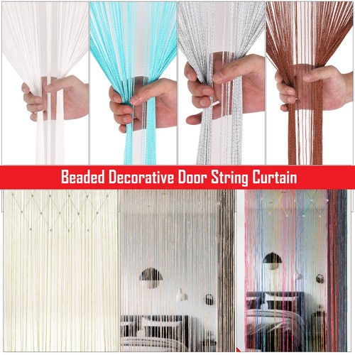 Beaded string curtain - string, hanging