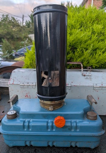 Vintage heater fuel tank - vintage,