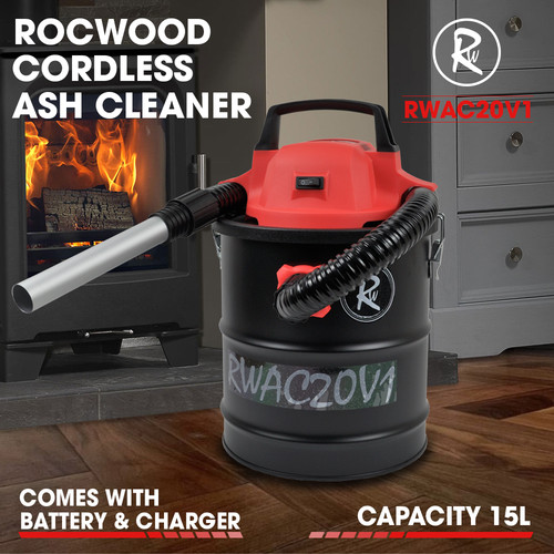 Cordless ash vacuum cleaner - cordless,