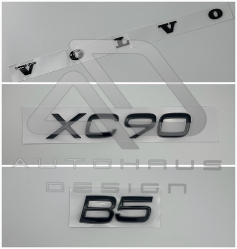 Gloss black rear - black, badge