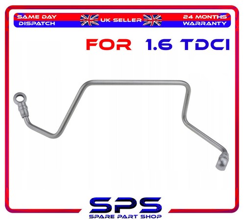 Turbo oil feed pipe - feed,