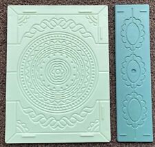 Glitter Girls Embossing Boards Borders Patterns Frames 2 BOARDS