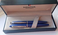 Sheaffer Satin Blue & Chrome