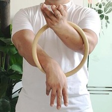 Wing Chun Rattan Ring for Wing Chun Dummy Martial Arts Boxing Exercise Ring