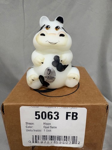 Fenton hippo cow 5063 - 5063, nib