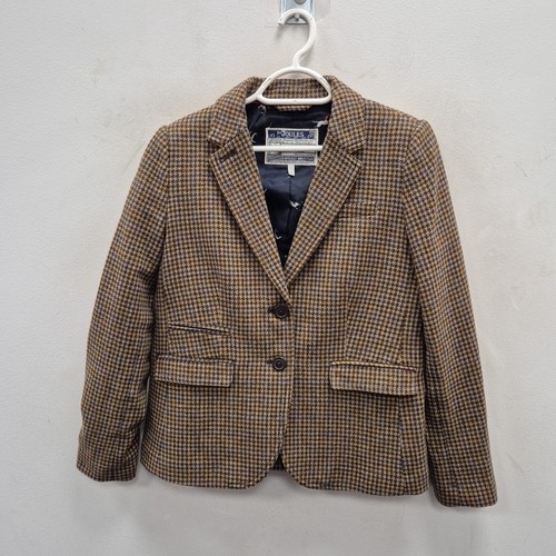 Joules houndstooth brown wool - joules,