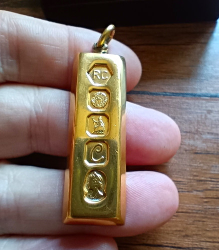 Vintage 1977 gold vermeil - gold,