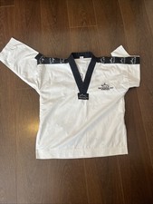 Taekwondo Sparring Kit Uniform 1/140 White ,TAGB, Excellent Condition!!