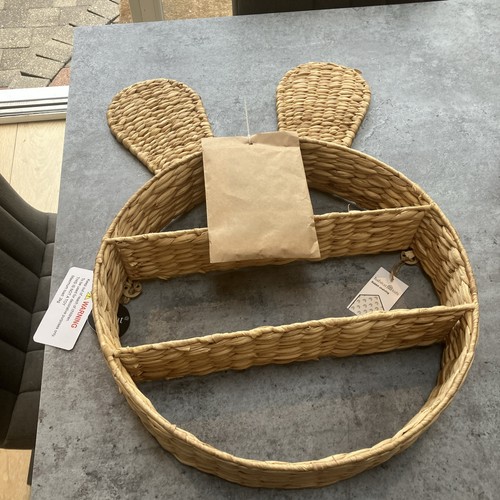 Rattan baby shelf unit rabbit - baby,