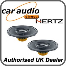 Hertz Dieci DCX 690.3 180W 6"x9" 2 Way Car Audio Coaxial Car Door Shelf Speakers