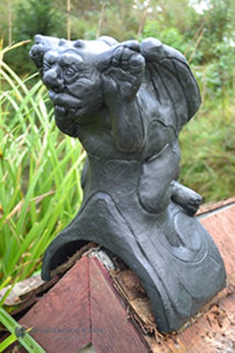 Cheeky tongue gargoyle - cheeky,