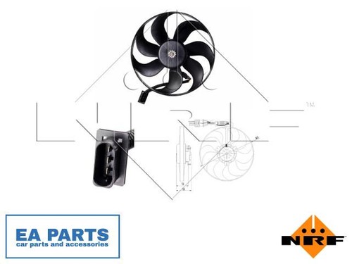 Fan radiator for - for, skoda